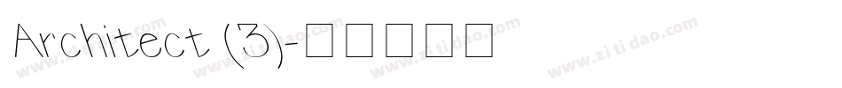 Architect (3)字体转换